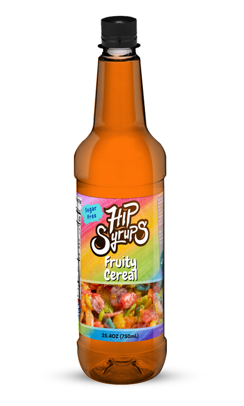 Mitten Gourmet Fruity Cereal Sugar Free Hip Syrup - 25.4 OZ 6 Pack