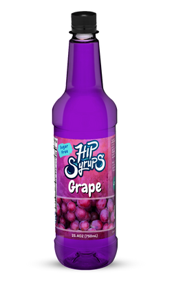 Mitten Gourmet Grape Sugar Free Hip Syrup - 25.4 OZ 6 Pack
