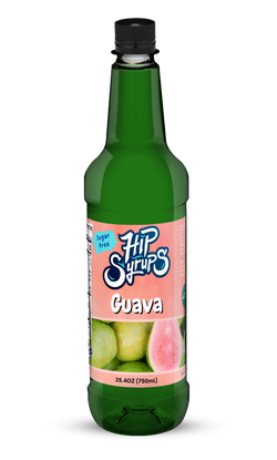 Mitten Gourmet Guava Sugar Free Hip Syrup - 25.4 OZ 6 Pack