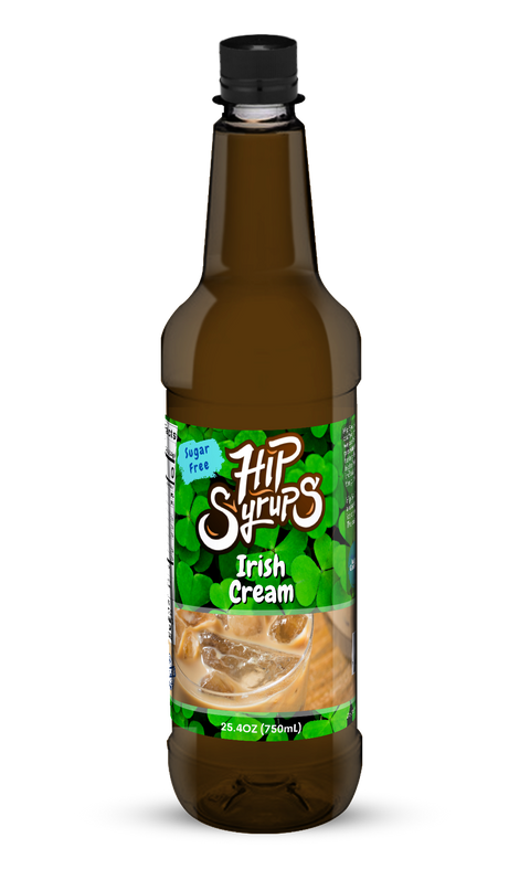 Mitten Gourmet Irish Cream Sugar Free Hip Syrup - 25.4 OZ 6 Pack