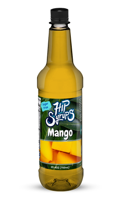 Mitten Gourmet Mango Sugar Free Hip Syrup - 25.4 OZ 6 Pack