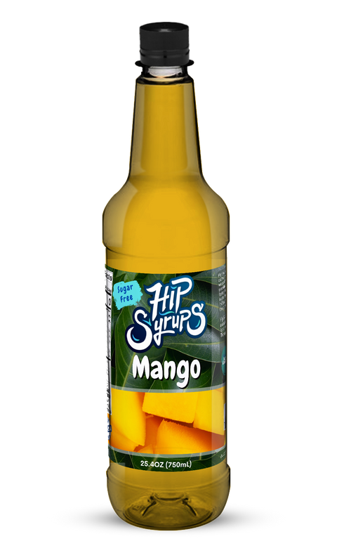 Mitten Gourmet Mango Sugar Free Hip Syrup - 25.4 OZ 6 Pack