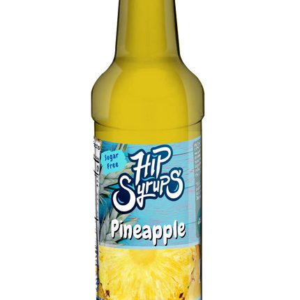 Mitten Gourmet Pineapple Sugar Free Hip Syrup - 25.4 OZ 6 Pack