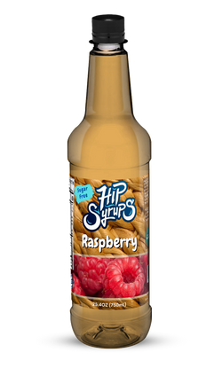 Mitten Gourmet Raspberry Sugar Free Hip Syrup - 25.4 OZ 6 Pack