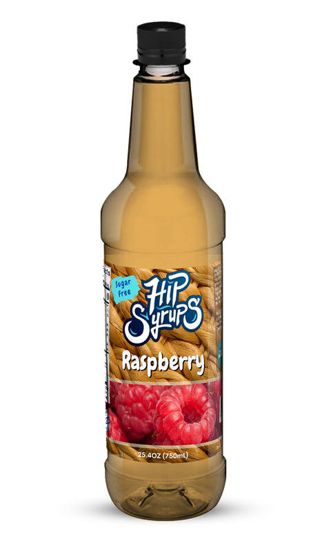 Mitten Gourmet Raspberry Sugar Free Hip Syrup - 25.4 OZ 6 Pack
