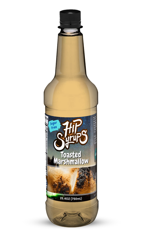 Mitten Gourmet Toasted Marshmallow Sugar Free Hip Syrup - 25.4 OZ 6 Pack