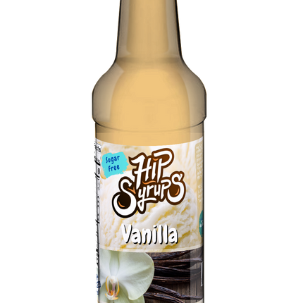Mitten Gourmet Vanilla Sugar Free Hip Syrup - 25.4 OZ 6 Pack