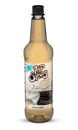 Mitten Gourmet Vanilla Sugar Free Hip Syrup - 25.4 OZ 6 Pack