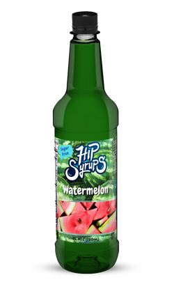 Mitten Gourmet Watermelon Sugar Free Hip Syrup - 25.4 OZ 6 Pack