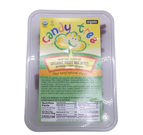 Naturally Fc Organic Mixed Fruit Bites - 1 LB 6 Pack