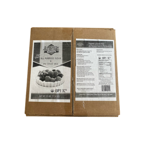 Naturally Fc Organic Gluten Free All Purpose Flour - 25 LB 1 Pack