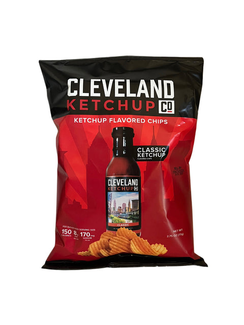 Cleveland Ketchup Company Classic Ketchup Chips - 8 OZ 12 Pack