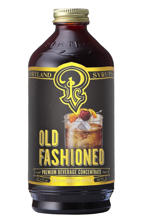 Portland Syrups Old Fashioned Syrup - 12 FL OZ 6 Pack