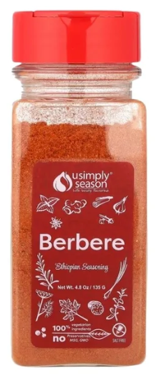USimplySeason Berbere 5.5 OZ (156 G) - 5.5 OZ 6 Pack