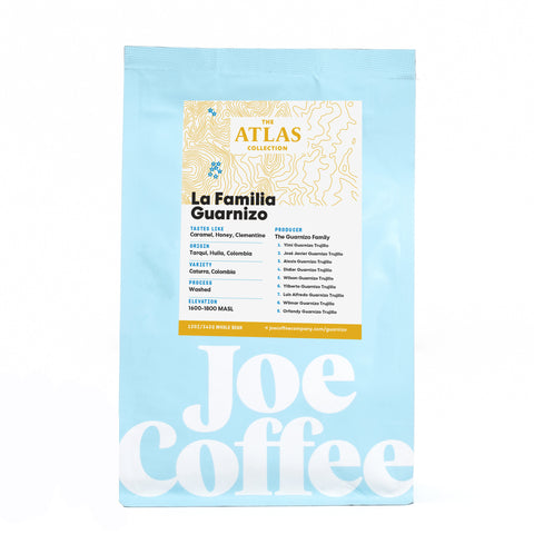 Joe Coffee Company La Familia Guarnizo Whole Bean Coffee, Light Roast - 12 OZ 6 Pack