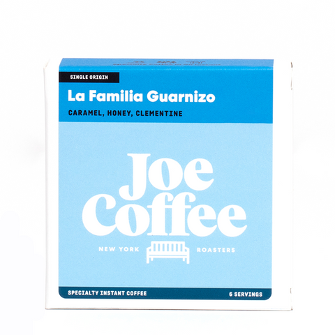 Joe Coffee Company Joe Coffee Instant- La Familia Guarnizo, 10/6ct boxes - 1.05 OZ 10 Pack