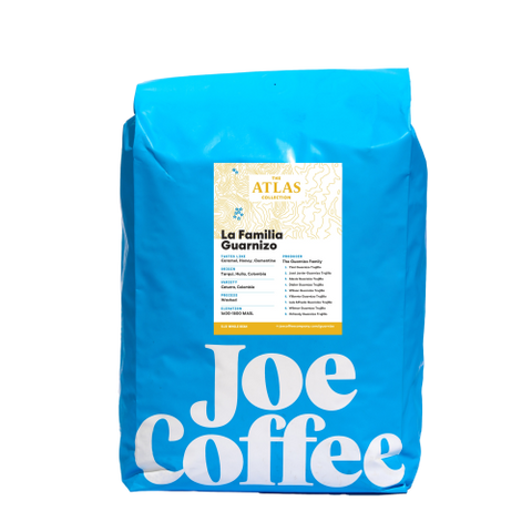 Joe Coffee Company La Familia Guarnizo Whole Bean Coffee, Light Roast - 5 LB 1 Pack