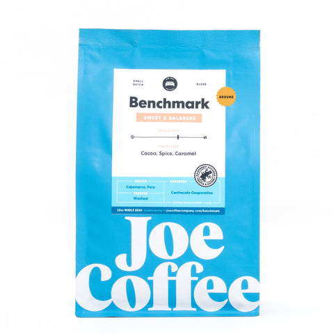 Joe Coffee Company Benchmark Ground Coffee, Medium Roast - 12 OZ 6 Pack