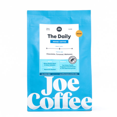 Joe Coffee Company The Daily Ground Coffee, Medium Roast - 12 OZ 6 Pack