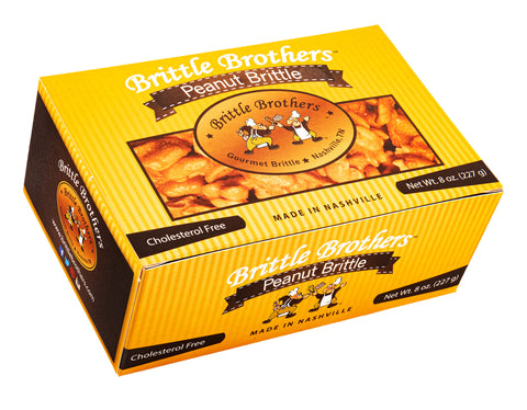 Brittle Brothers Peanut Brittle - 8 OZ 24 Pack