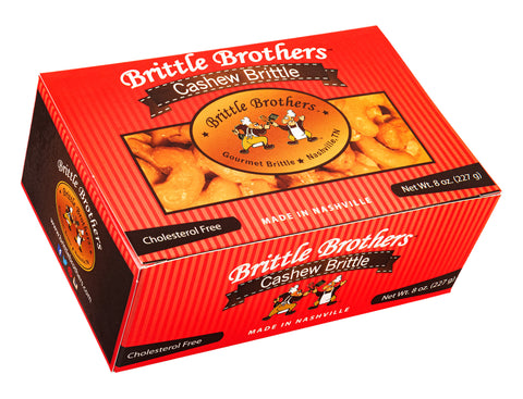 Brittle Brothers Cashew Brittle - 8 OZ 24 Pack