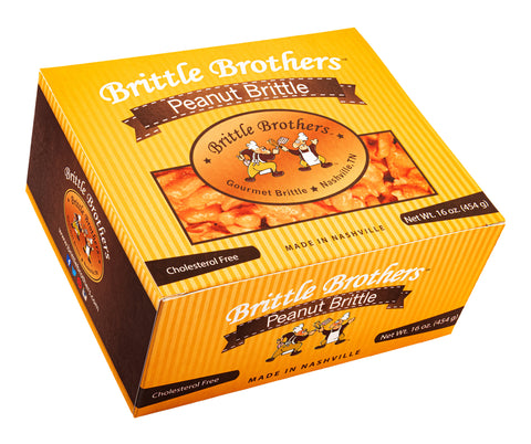 Brittle Brothers Peanut Brittle - 16 OZ 24 Pack