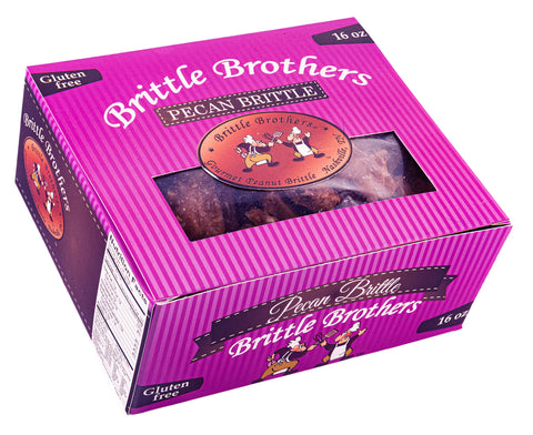 Brittle Brothers Pecan Brittle - 16 OZ 24 Pack