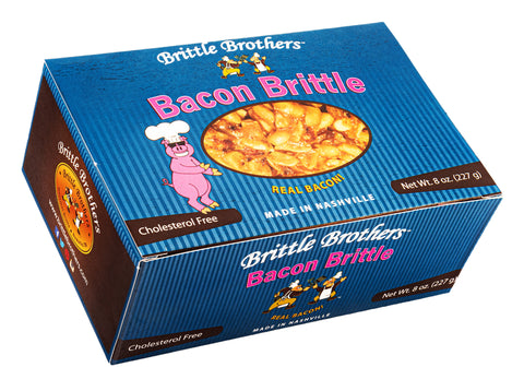Brittle Brothers Bacon Peanut Brittle - 8 OZ 24 Pack