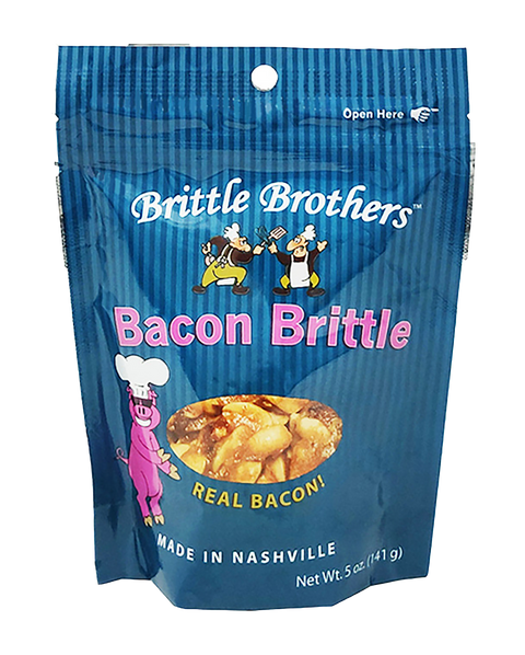 Brittle Brothers Bacon Peanut Brittle - 5 OZ 8 Pack