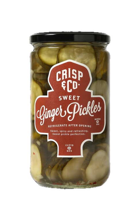 Crisp & Co Ginger Pickles - 24 OZ 6 Pack