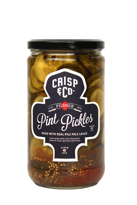 Crisp & Co Pint Pickles - 24 OZ 6 Pack