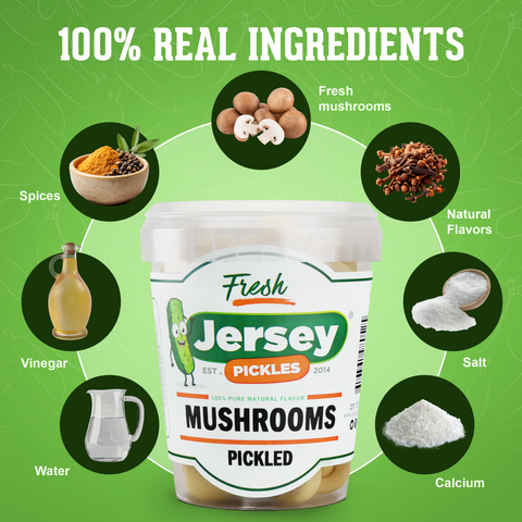 Marinated Pickled Mushrooms