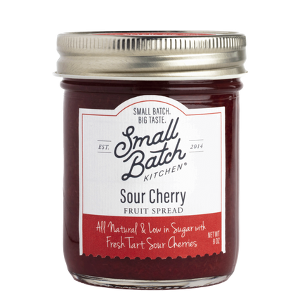 Small Batch Kitchen Sour Cherry Fruit Spread - 8 OZ 6 Pack