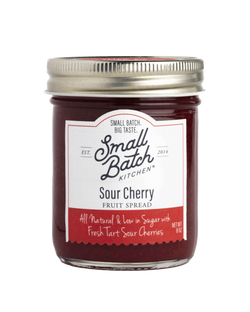 Small Batch Kitchen Sour Cherry Fruit Spread - 8 OZ 6 Pack