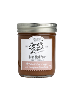 Small Batch Kitchen Brandied Pear Fruit Spread - 8 OZ 6 Pack