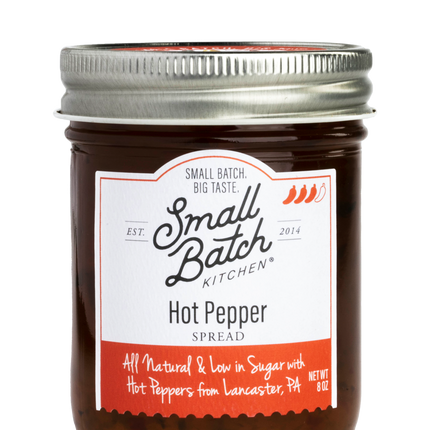 Small Batch Kitchen Hot Pepper Spread - 8 OZ 6 Pack