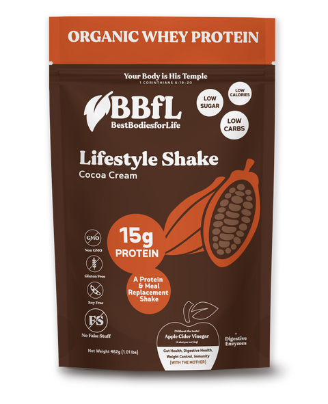 BBfL BBfL Meal Replacement Protein Shakes,  (15 Servings, Cocoa Cream) - 1.01 LB 6 Pack