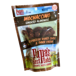 Papa's Best Batch Mochaccino Smoked Almonds - 3 OZ 12 Pack