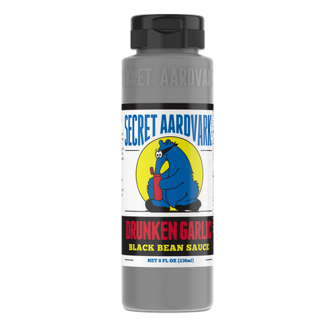 Secret Aardvark Drunken Garlic Black Bean Sauce - 8 FL OZ 6 Pack