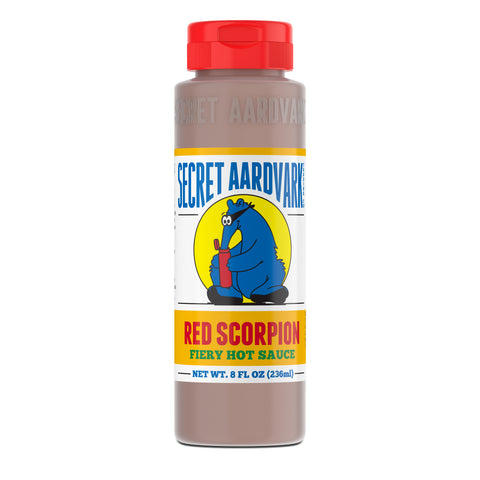 Secret Aardvark Red Scorpion Fiery Hot Sauce - 8 FL OZ 6 Pack