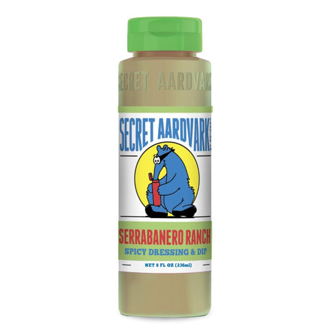 Secret Aardvark Serrabanero Ranch Spicy Dressing & Dip - 8 OZ 6 Pack