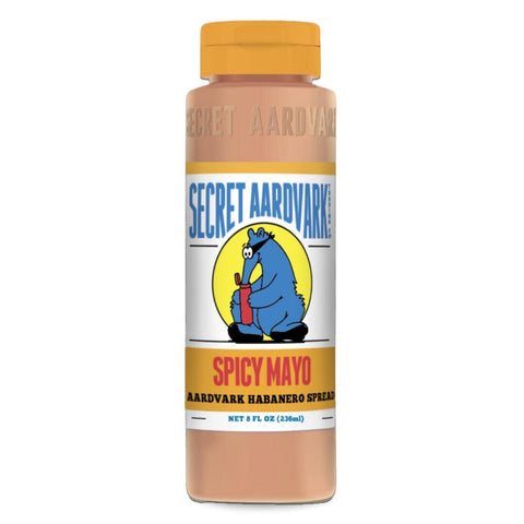 Secret Aardvark Spicy Mayo Aardvark Habanero Spread - 8 OZ 6 Pack