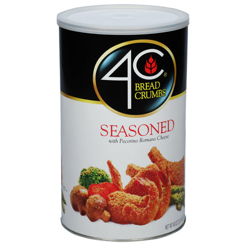 4C Bread Crumbs Canister Seasoned 46 OZ