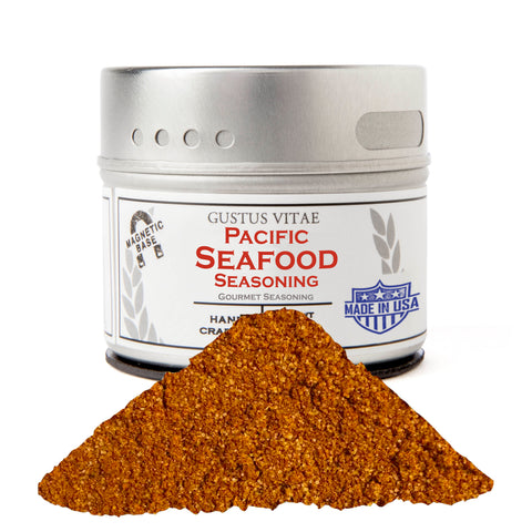 Gustus Vitae Pacific Seafood Seasoning - 4 OZ 8 Pack
