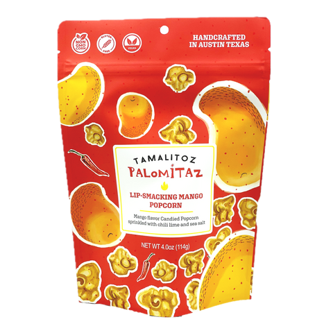 Sugarox Candy Studio Tamalitoz Palomitaz Popcorn - 4 OZ 12 Pack