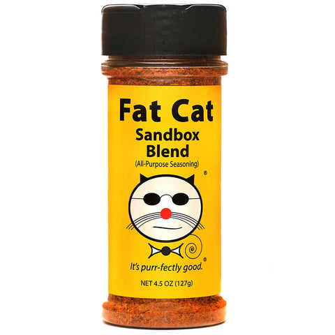 Fat Cat Gourmet Foods Sandbox Blend All-Purpose Seasoning - 4.5 OZ 12 Pack