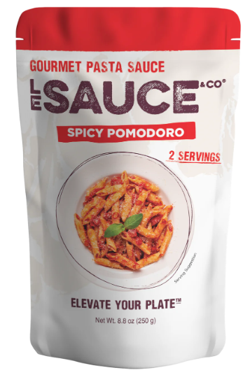 Le Sauce & Co. Spicy Pomodoro Gourmet Pasta Sauce - 8.8 OZ 12 Pack