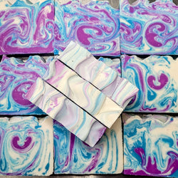 ESSENTIALLY NOLA Artisan Soap - Zydeco - Raspberry Vanilla - 5.5 OZ 6 Pack