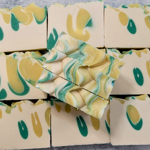 ESSENTIALLY NOLA Artisan Soap -GRIS GRIS - EUCALYPTUS ROSEMARY - 5.5 OZ 6 Pack