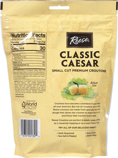 Reese Caesar Salad Croutons 6 OZ